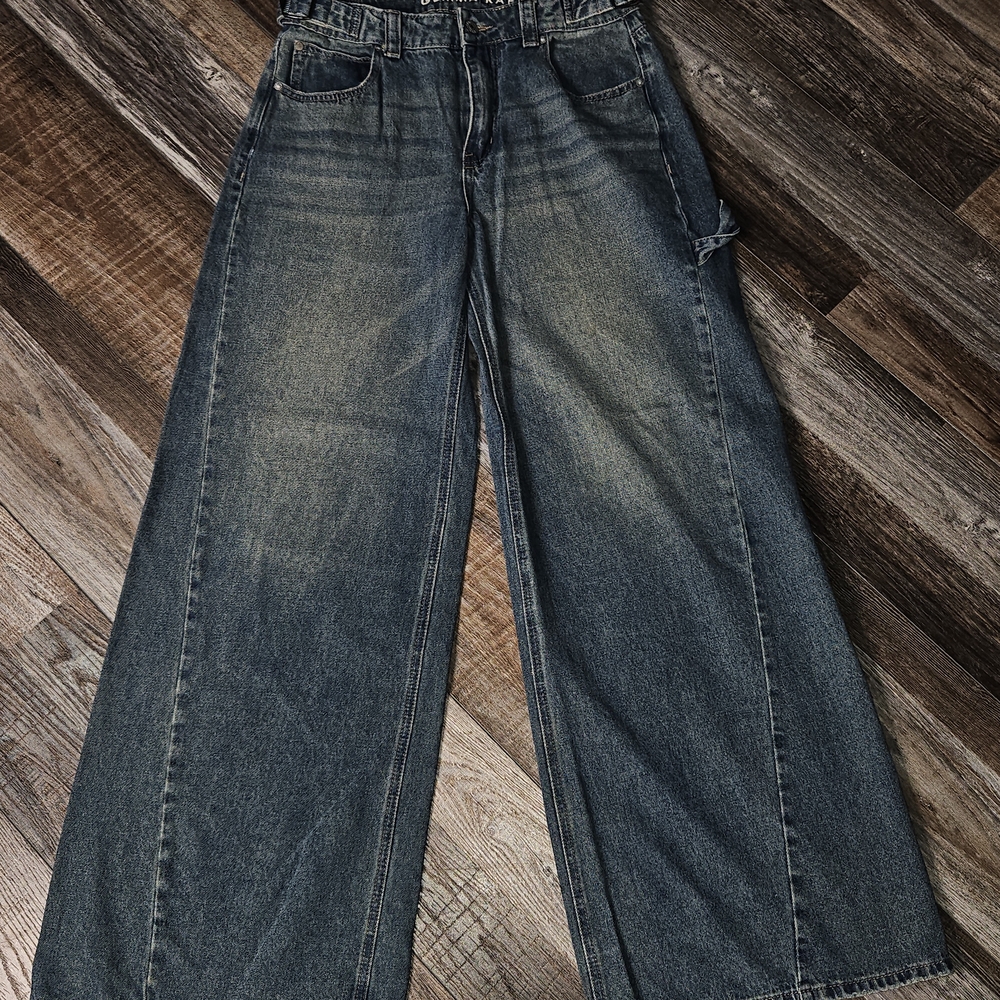 Gemma Rae Wide-Leg Denim Jeans